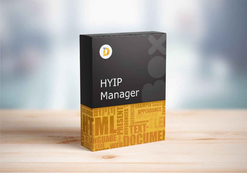 HYIP Manager Pro idevlink